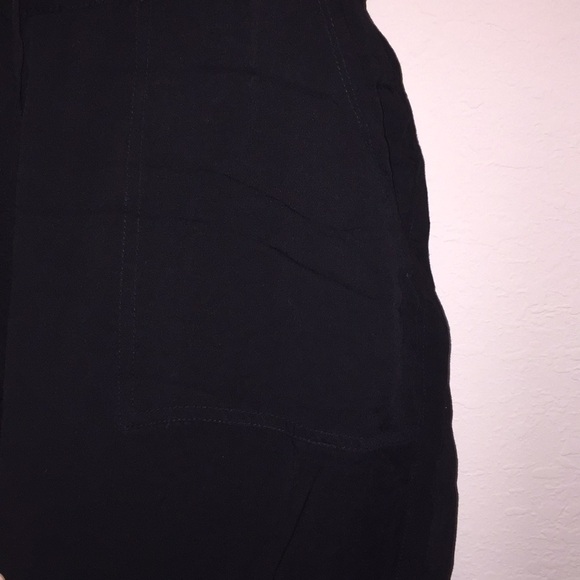 Old Navy Black Pull On Drawstring Tapered Ankle Dress Pants Size XL New W/O Tag - Picture 3 of 7